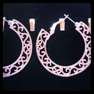 Rose Gold Earings 2 pair